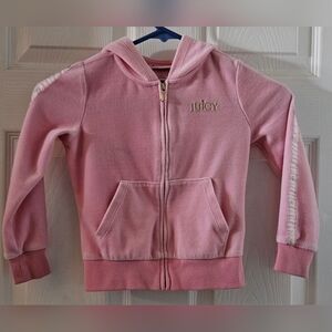 NWOT Juicy Couture Velour Hoodie Jacket